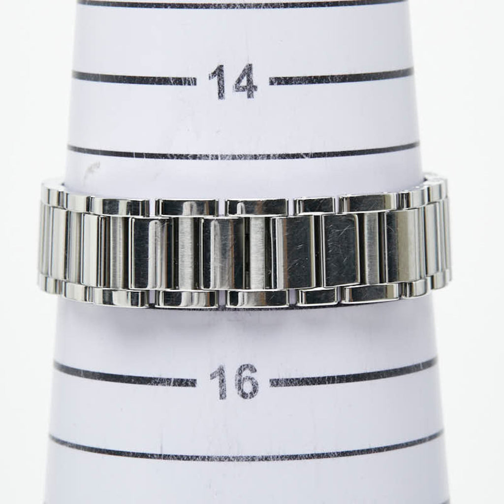 Pre-Owned Cartier Ronde Must de Online Exclusive Watch WSRN0033 Quartz White Dial Stainless...