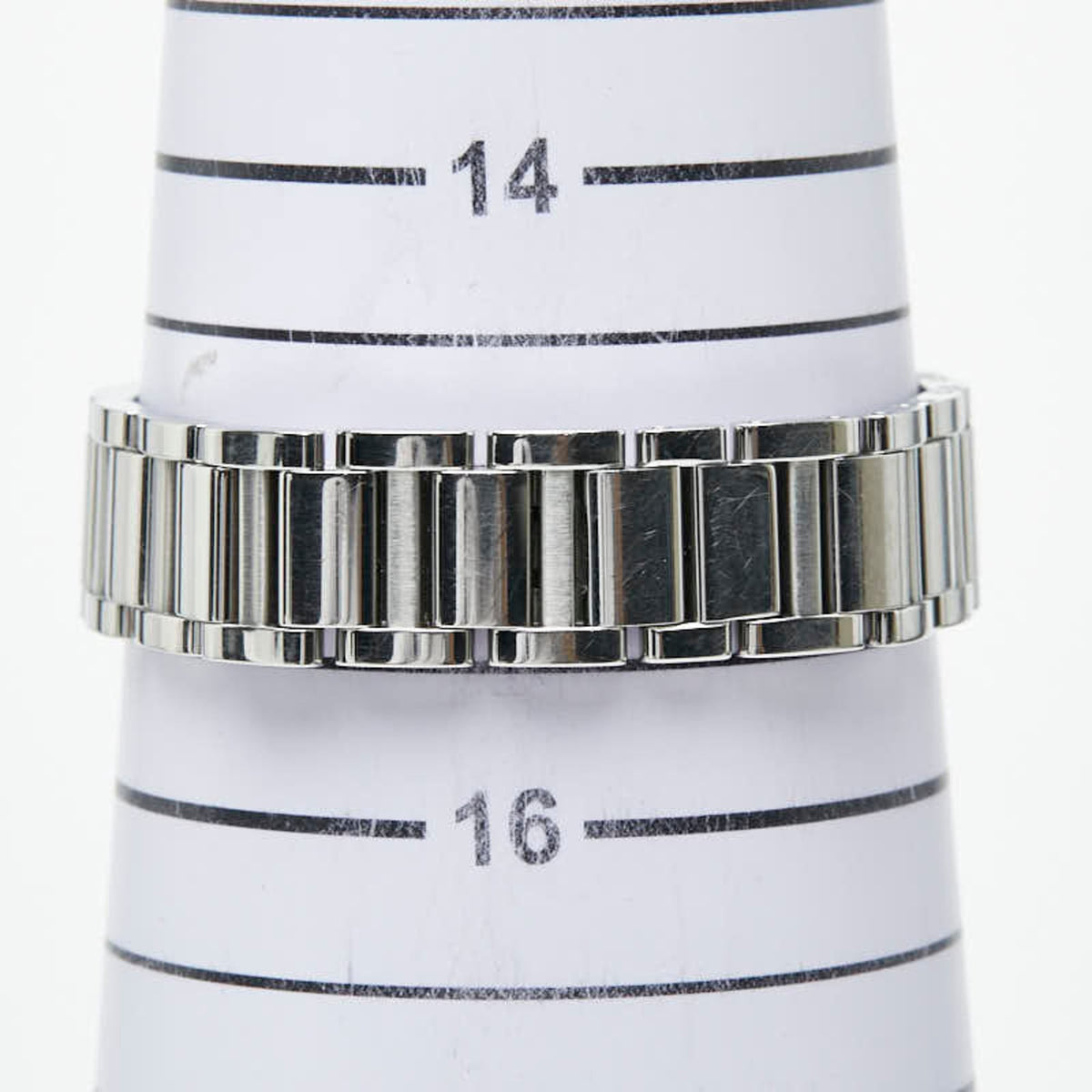 Pre-Owned Cartier Ronde Must de Online Exclusive Watch WSRN0033 Quartz White Dial Stainless...