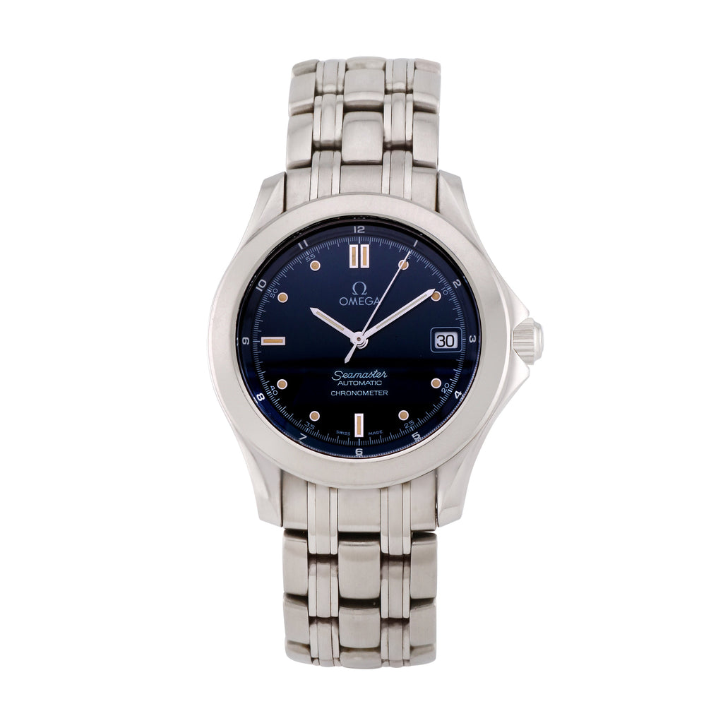 Pre-Owned Omega Men's Seamaster 36.25mm Stainless Steel Wristwatch