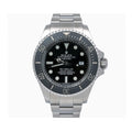 Pre-Owned Rolex Sea-Dweller Deepsea 44MM 116660 Black Dial Black Ceramic Bezel Stainless Steel Oyster Bracelet