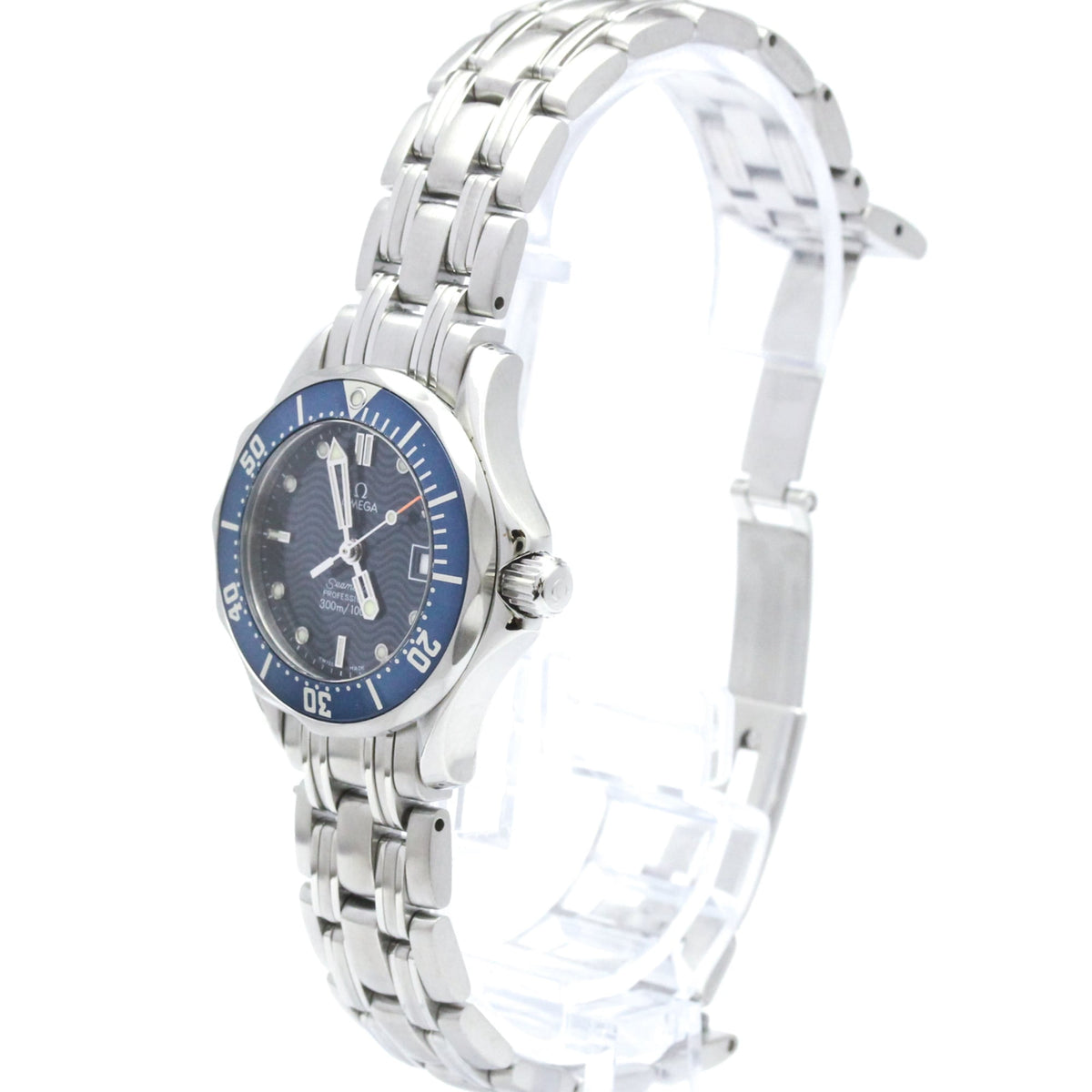 Pre-Owned OMEGA Seamaster Professional 300M Quartz Ladies Watch 2583.80 Polished