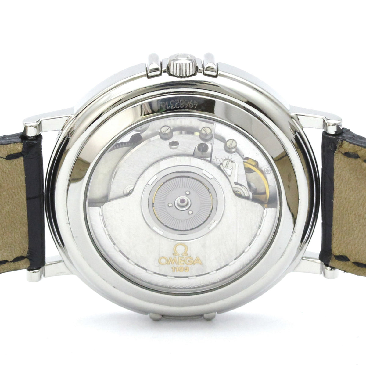 Pre-Owned OMEGA Constellation Automatic Sapphire Back Watch 368.1075 Polished