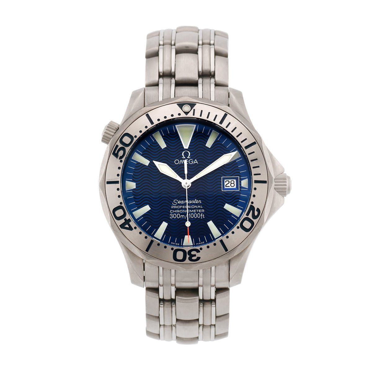Pre-Owned Omega Men's Seamaster Professional 41mm Titanium Wristwatch