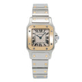 Pre-Owned Cartier Santos Galbee W20012C4 24MM Cream Dial With Two Tone Bracelet