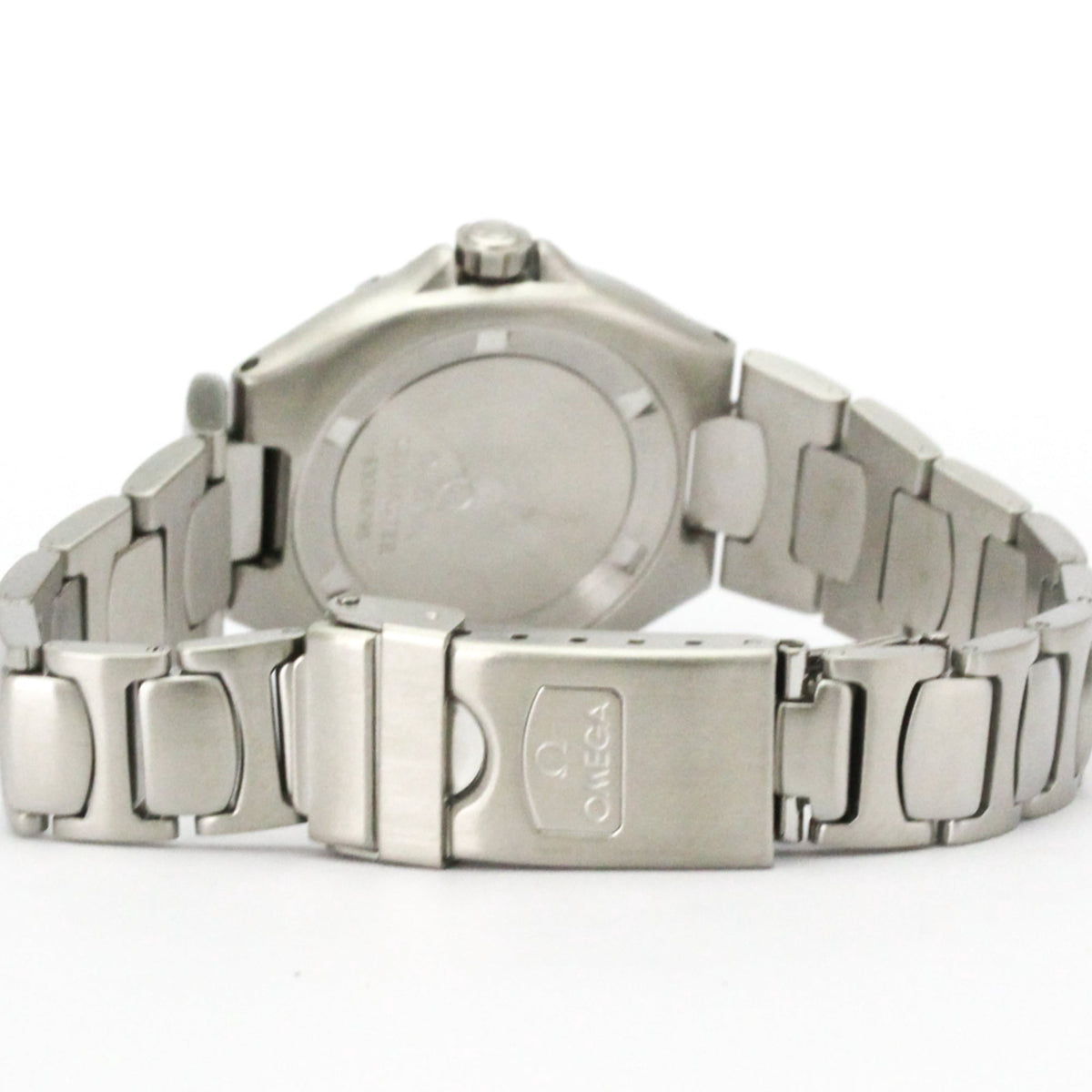 Pre-Owned OMEGA Seamaster Professional 200M Steel Quartz Ladies Watch Polished
