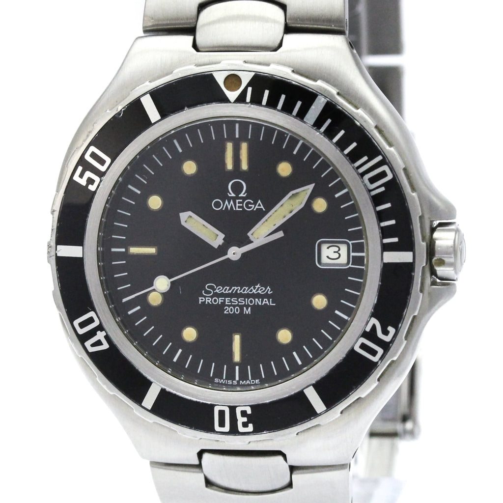 Pre-Owned OMEGA Seamaster Professional 18K Gold Steel Watch 396.1042