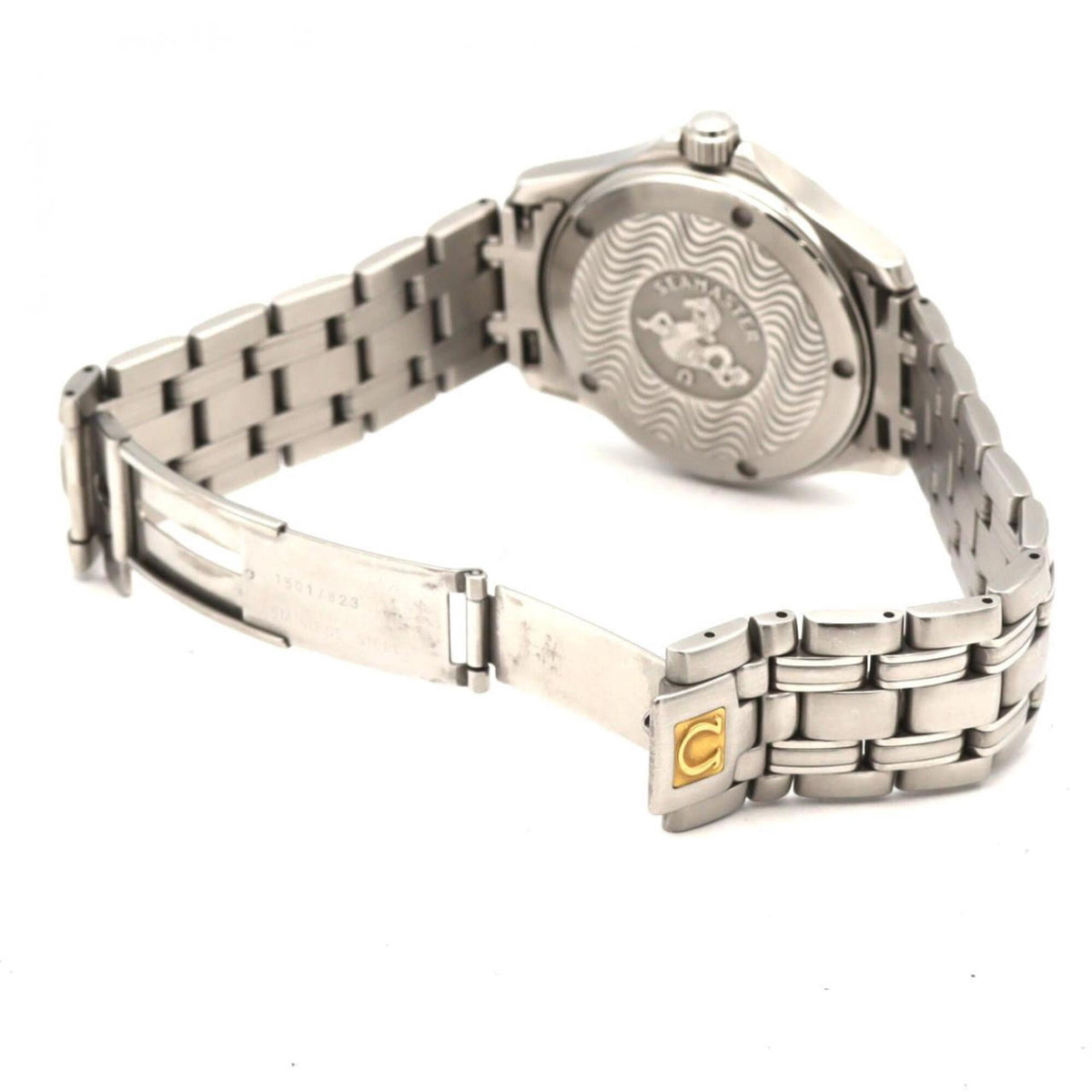 Pre-Owned Omega Seamaster 120 2511.31 SS Quartz Watch