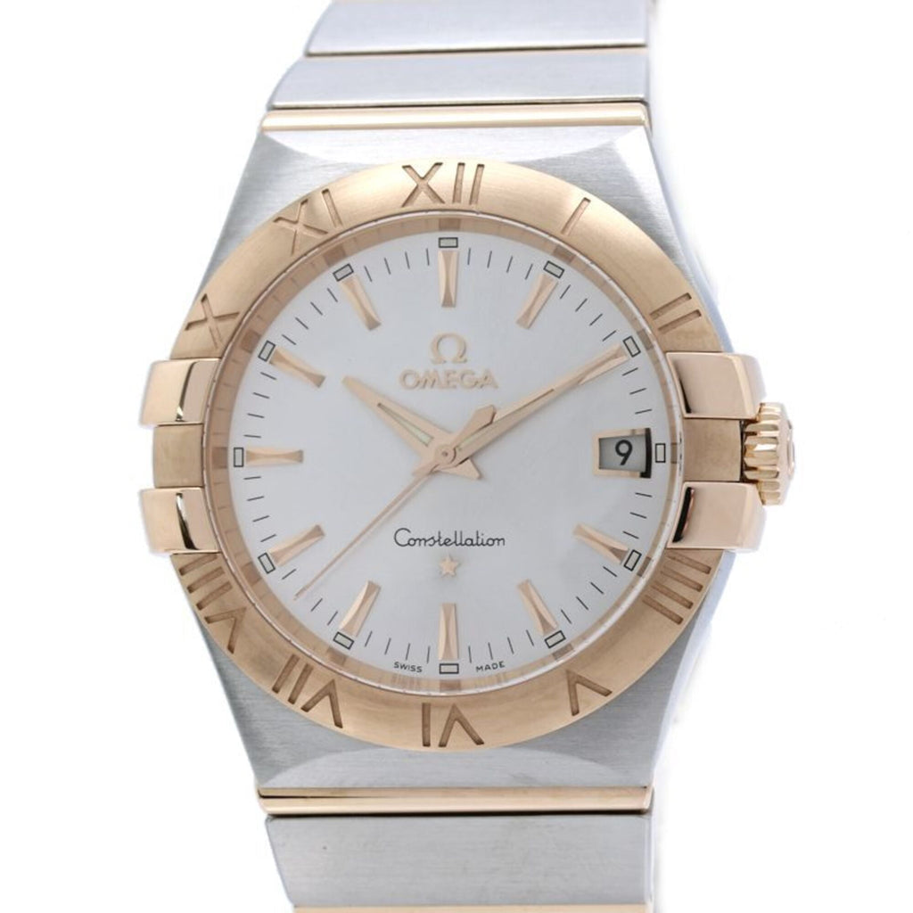 Pre-Owned OMEGA Constellation Co-Axial Chronometer 123.20.35.60.02.001 Men's Watch, Stainless...