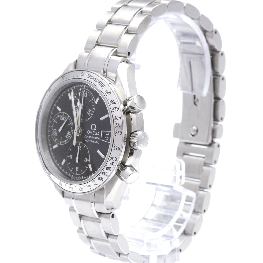 Pre-Owned OMEGA Speedmaster Date Steel Automatic Mens Watch 3513.50 Polished