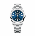Pre-Owned Rolex Oyster Perpetual 124300 41MM Blue Dial With Stainless Steel Oyster Bracelet