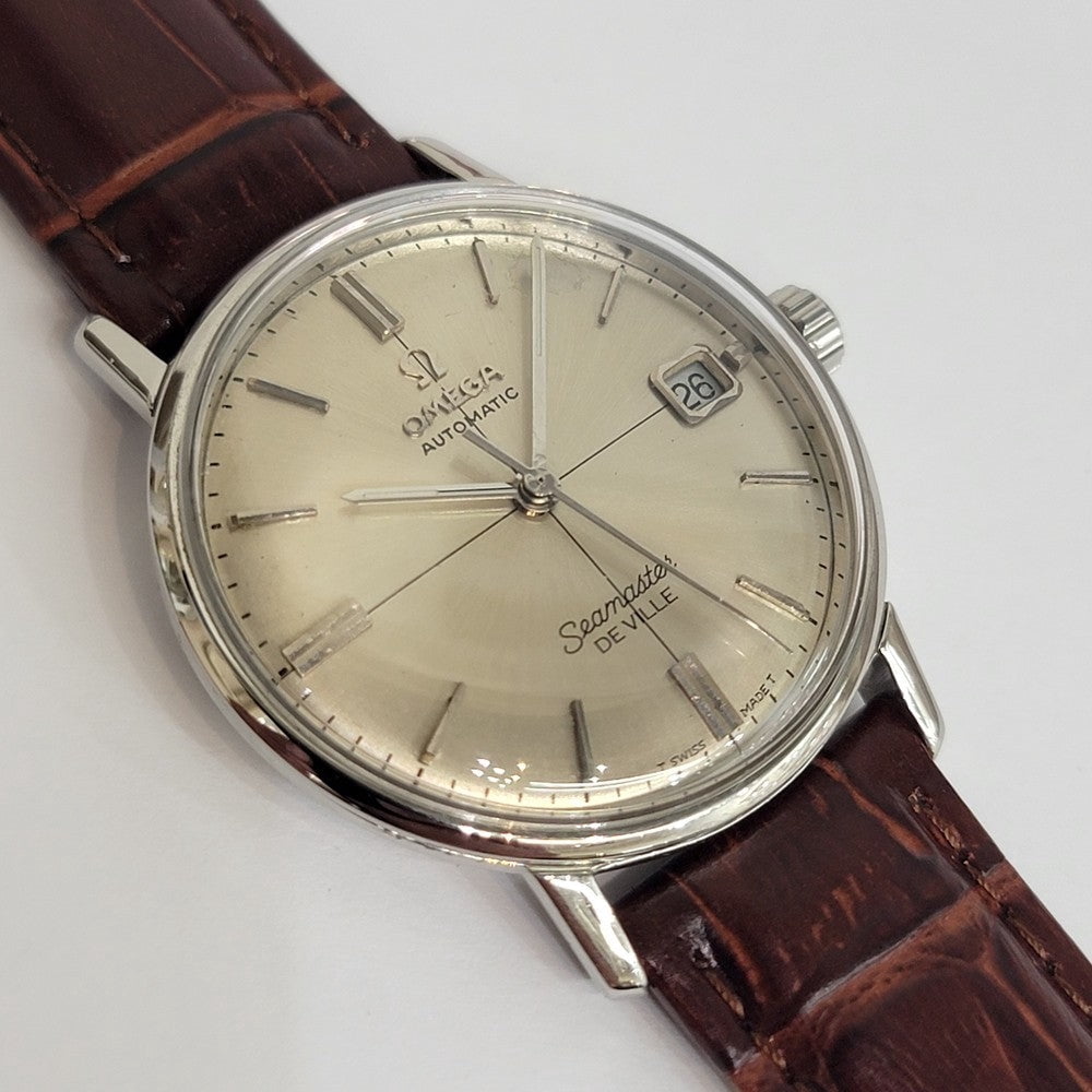 Pre-Owned Omega Seamaster DeVille 166.020 35mm Mens 1960s Vintage Automatic w Date RA722B