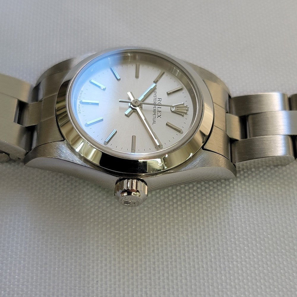 Pre-Owned Rolex Oyster perpetual Ref 76080 SS Ladies Automatic 26mm circa 2000s RA734