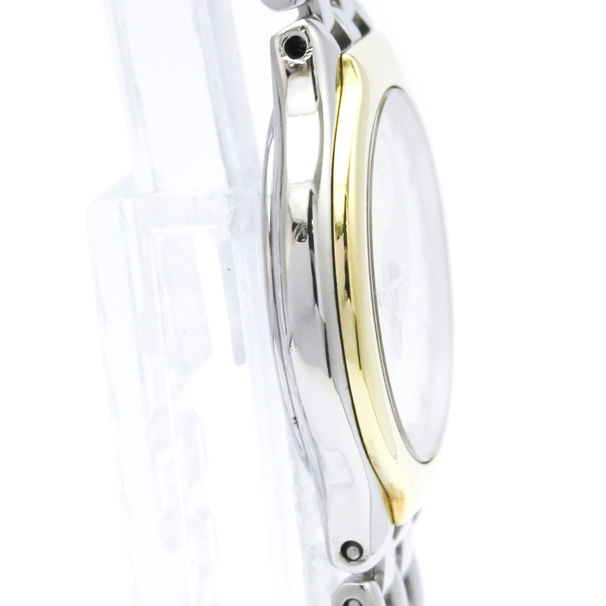 Pre-Owned OMEGA De Ville Symbol K18 Gold Stainless Steel Ladies Watch 595.0101