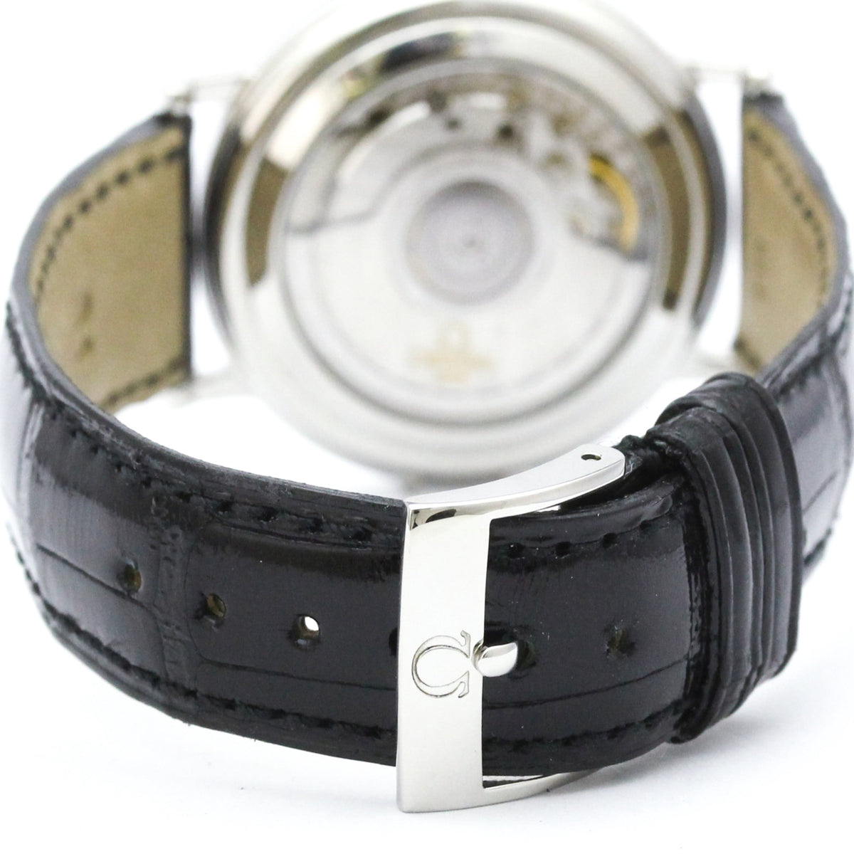 Pre-Owned OMEGA Constellation Automatic Sapphire Back Watch 368.1075 Polished
