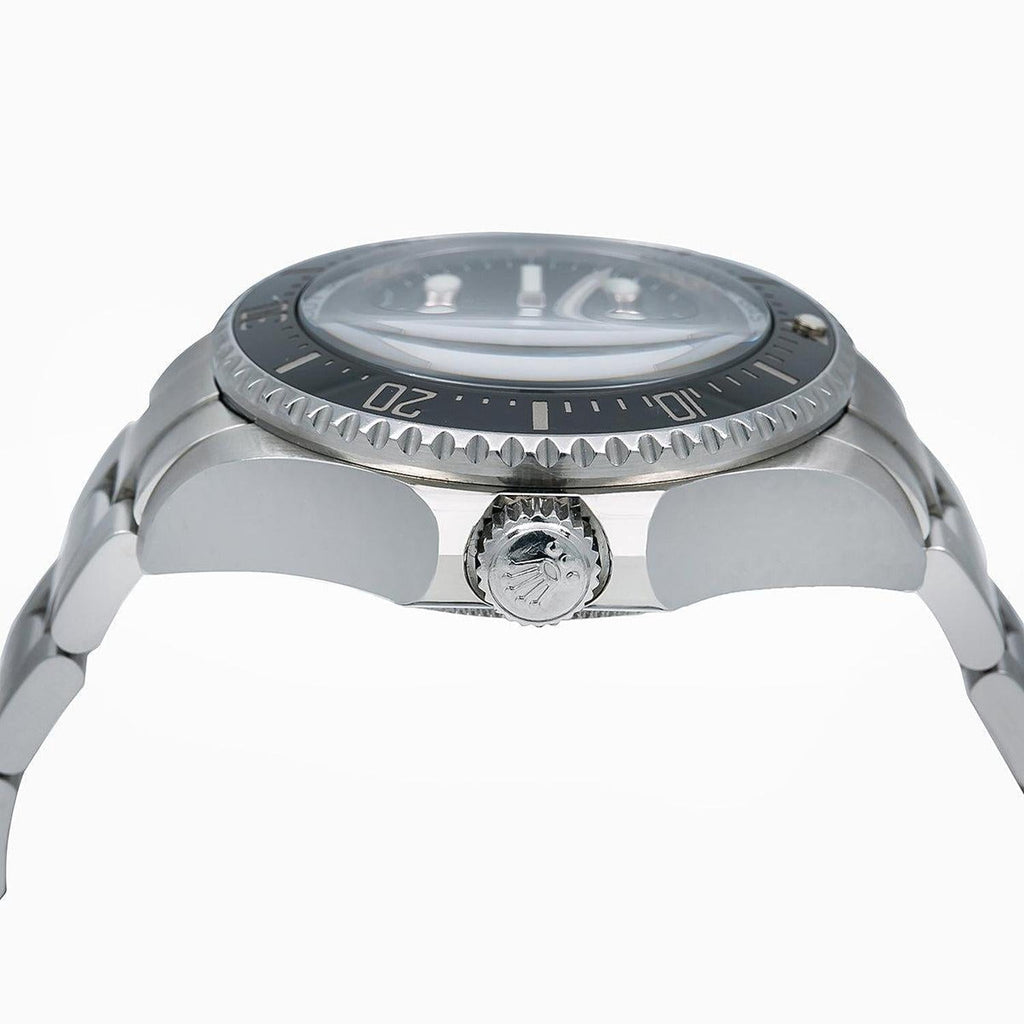 Pre-Owned Rolex Sea-Dweller Deepsea 44MM 116660 Black Dial Black Ceramic Bezel Stainless Steel Oyster Bracelet