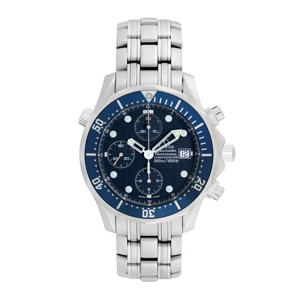 Pre-Owned Omega Men's Seamaster 41mm Stainless Steel Wristwatch