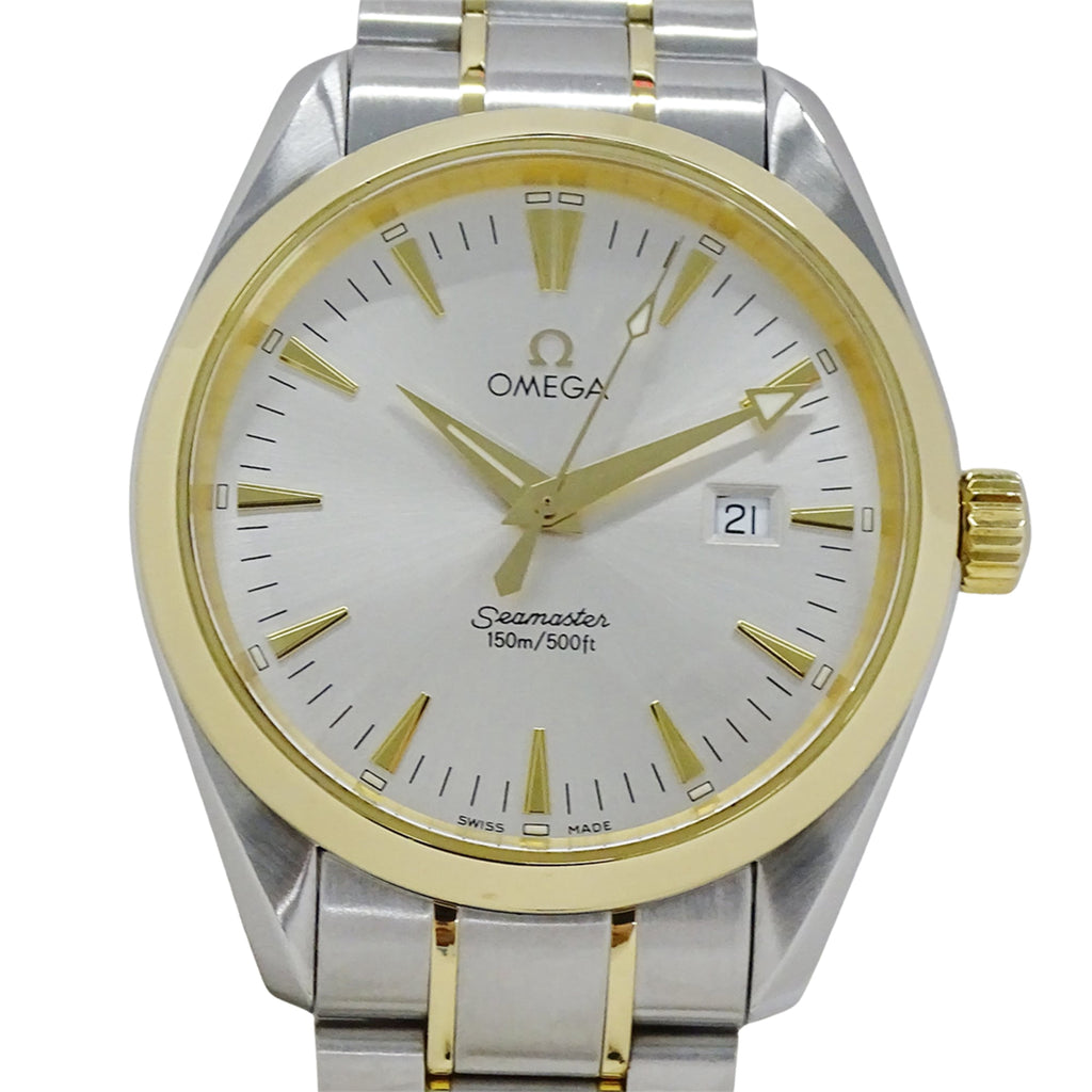 Pre-Owned Omega Seamaster Aqua Terra 2317.30 Men's Watch, Brand Name, Date, Quartz, Stainless...