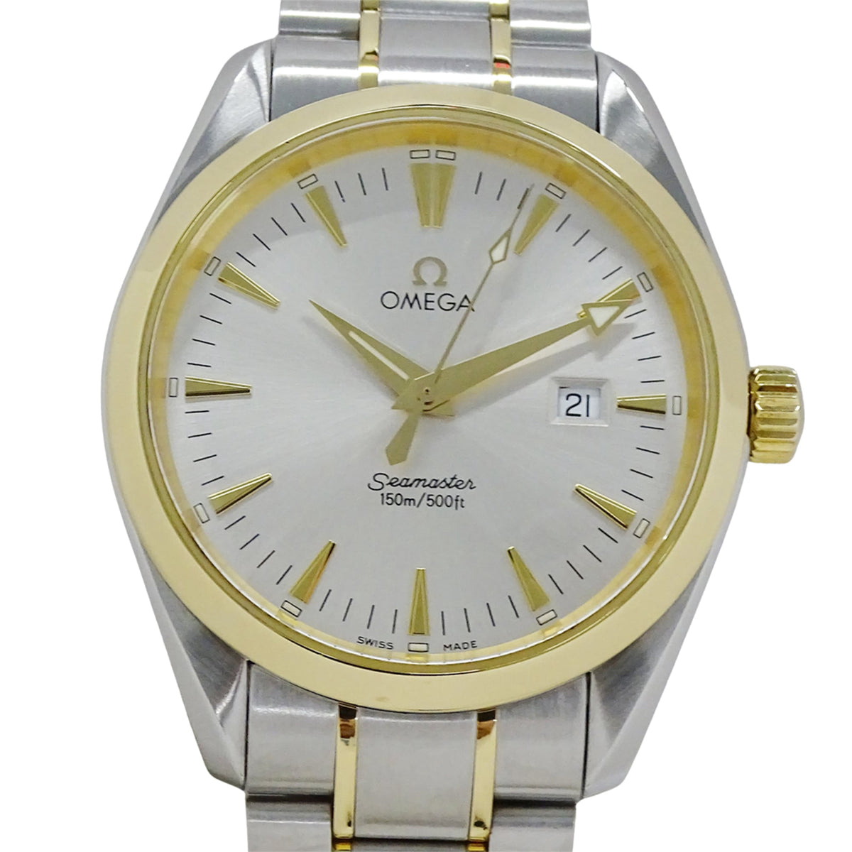 Pre-Owned Omega Seamaster Aqua Terra 2317.30 Men's Watch, Brand Name, Date, Quartz, Stainless...