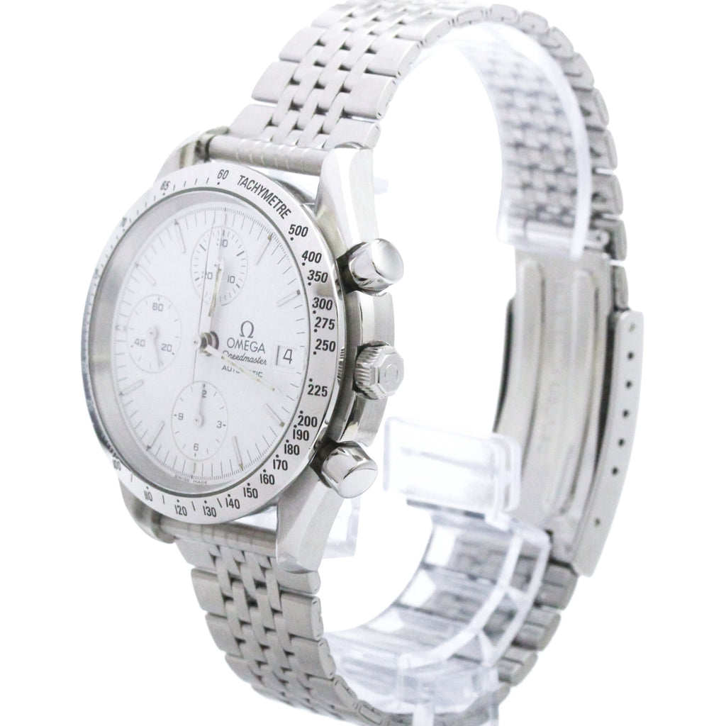 Pre-Owned OMEGA Speedmaster Date Steel Automatic Mens Watch 3511.20 Polished