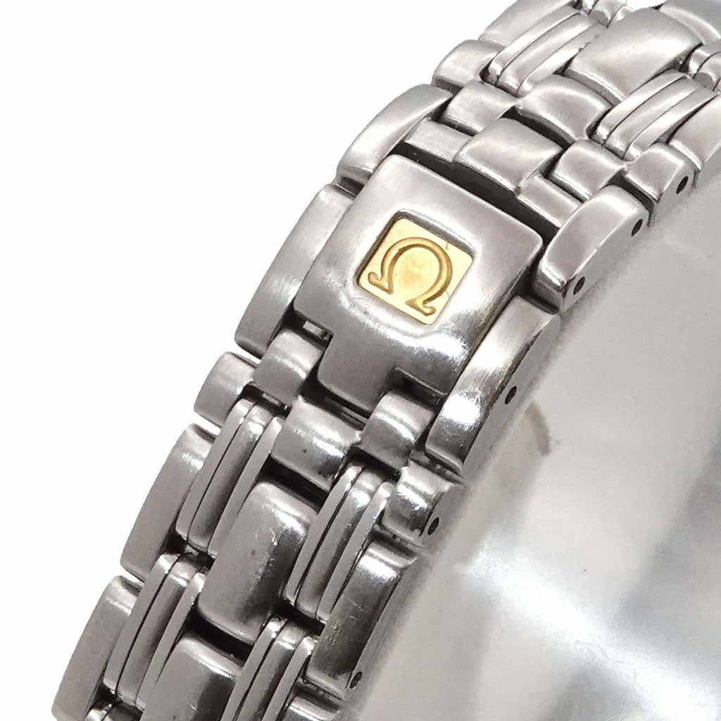 Pre-Owned OMEGA Seamaster 120 2581 43 Women's Watch with Date, Gray Quartz Movement