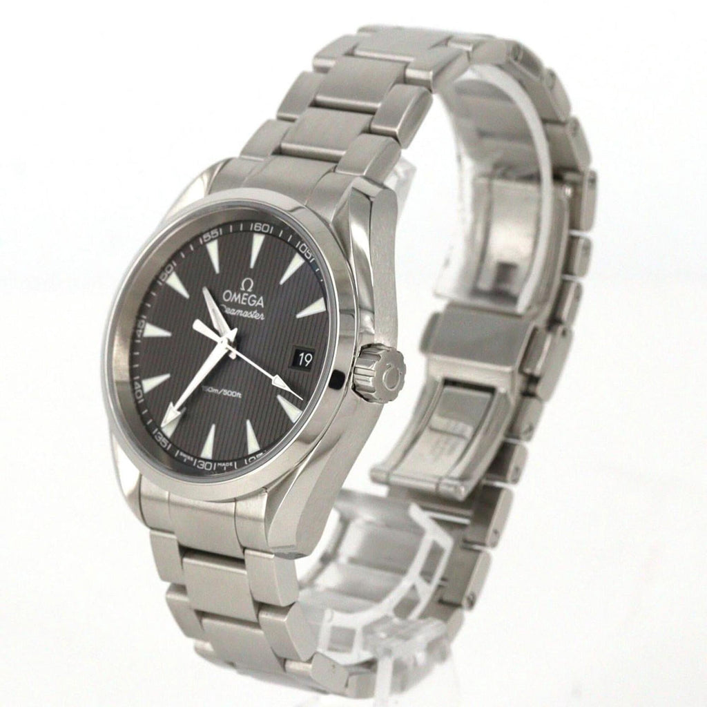 Pre-Owned Omega Seamaster Aqua Terra 231.10.39.60.06.001 Stainless Steel Quartz Watch