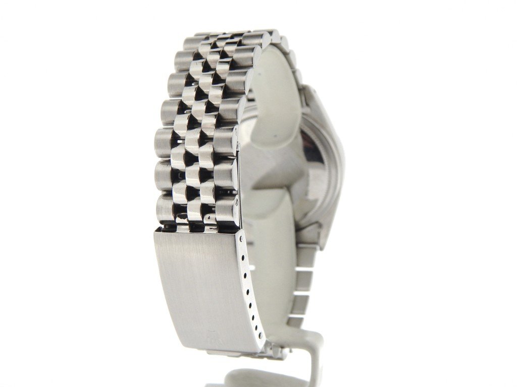 Pre-Owned Mens Rolex Stainless Steel Datejust White Roman 16030