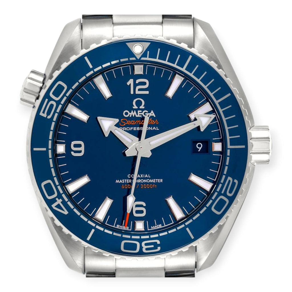 Pre-Owned Omega Seamaster Planet Ocean 215.30.44.21.03.001 Steel Mens Watch