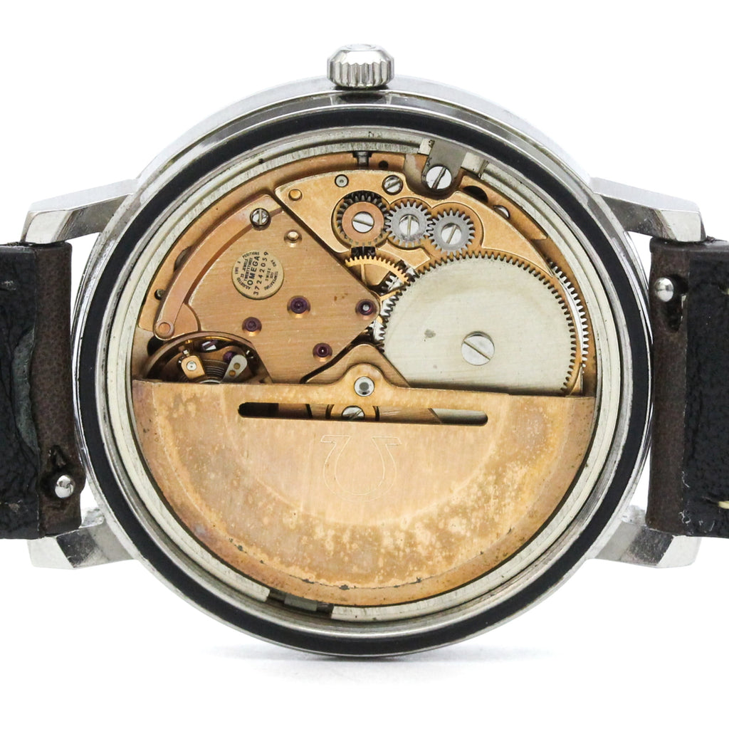 Pre-Owned OMEGA De Ville Cal 1012 Rice Bracelet Steel Automatic Watch 167.754