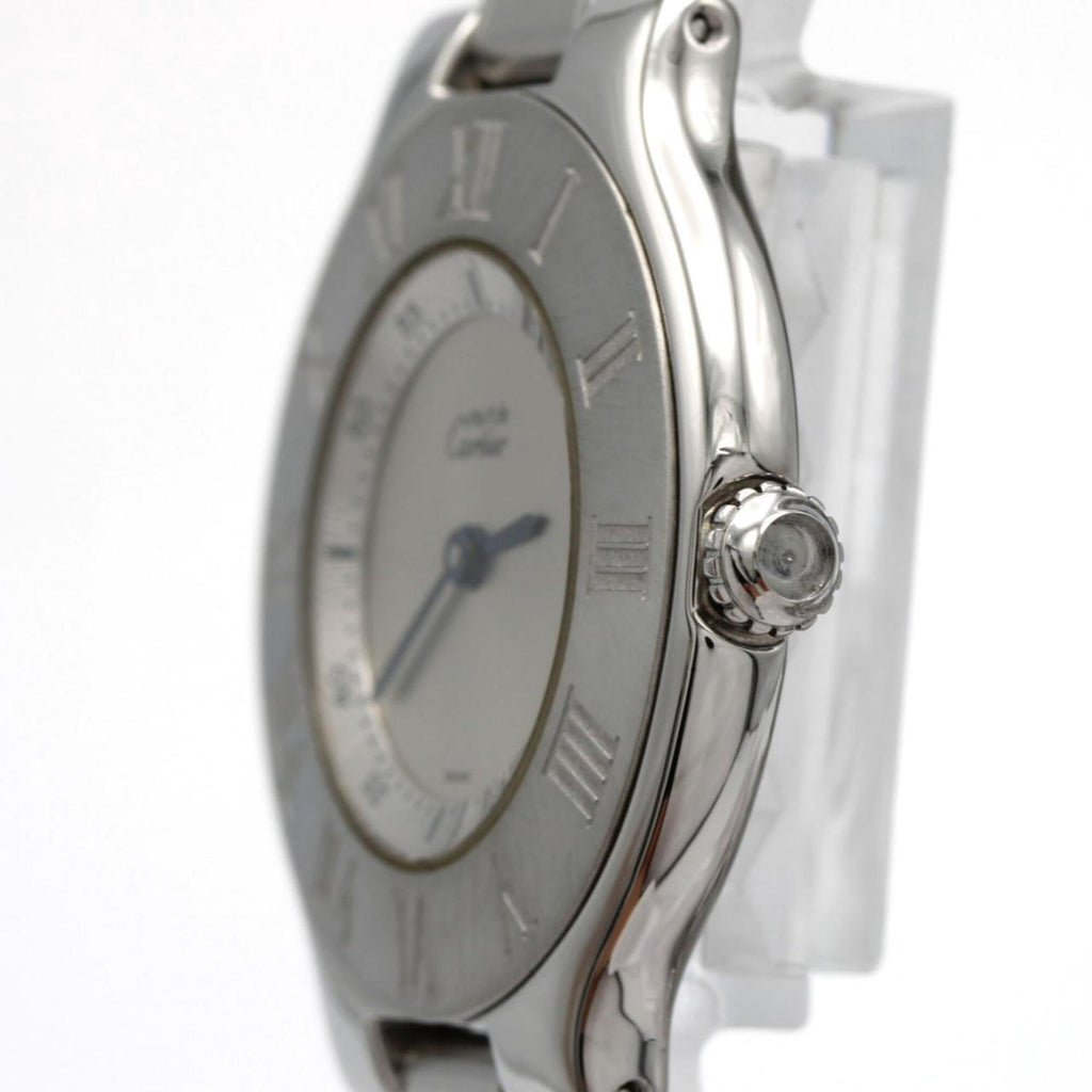 Pre-Owned Cartier Must 21LM W10110T2 SS Quartz Watch