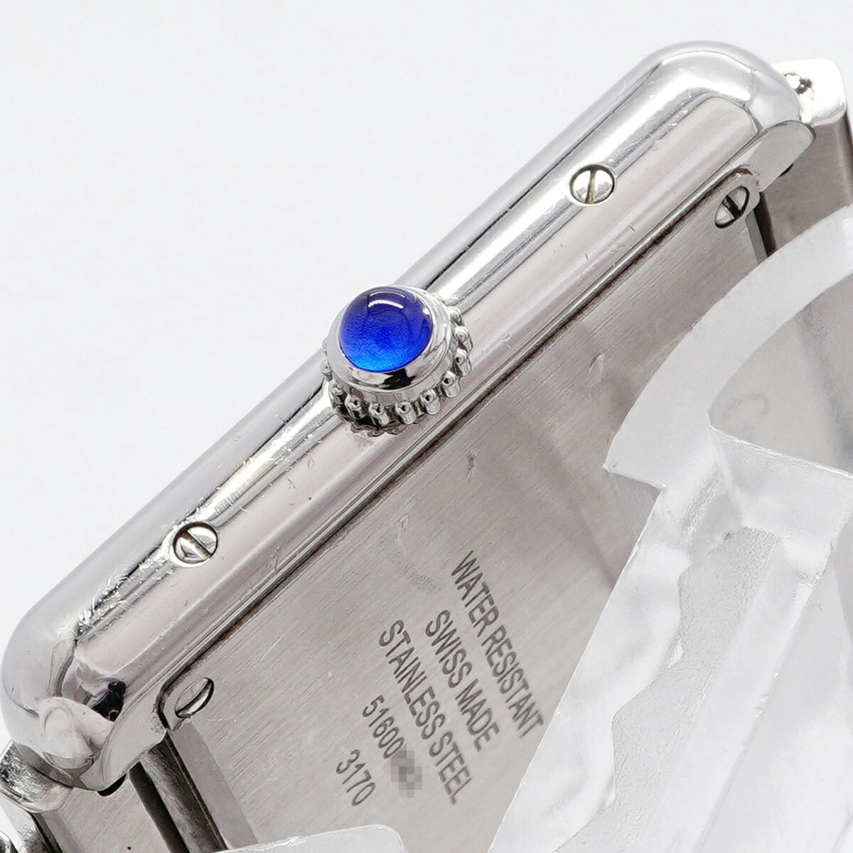 Pre-Owned Cartier Tank Solo SM W5200013 Silver Dial Women's Watch