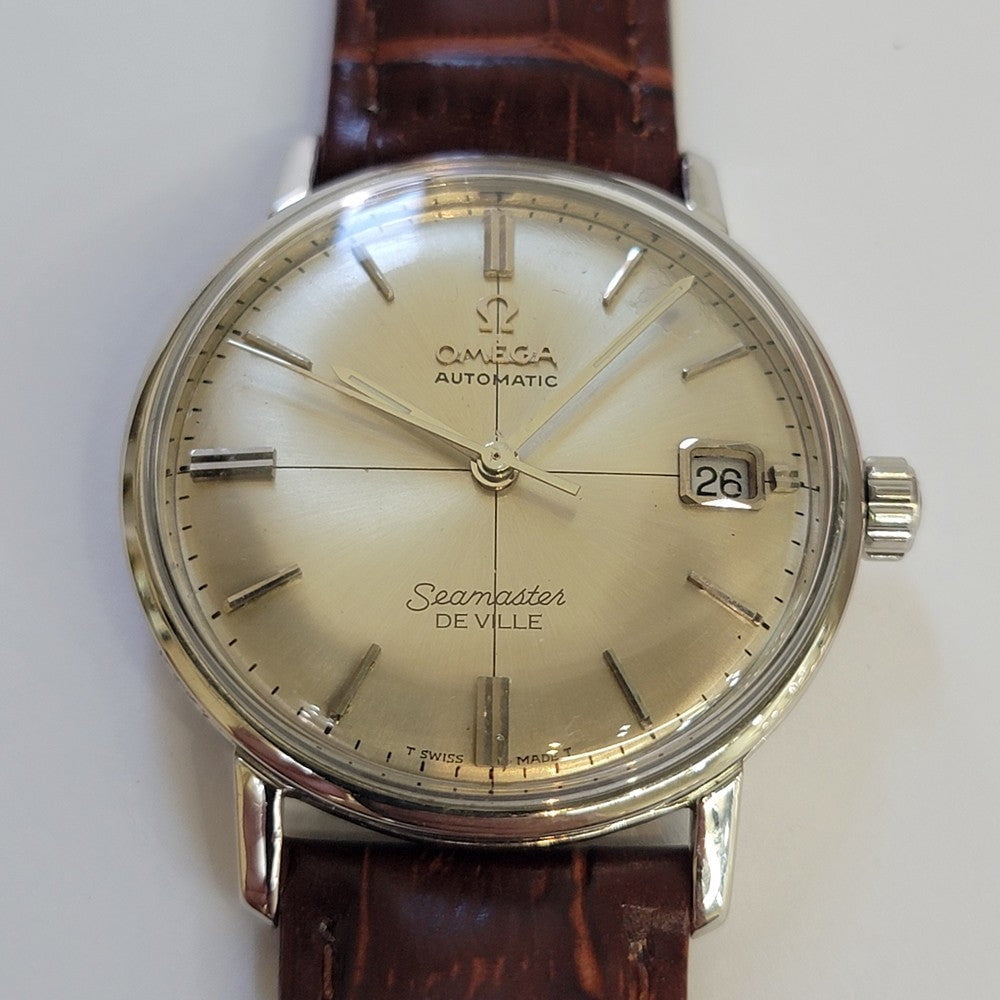 Pre-Owned Omega Seamaster DeVille 166.020 35mm Mens 1960s Vintage Automatic w Date RA722B