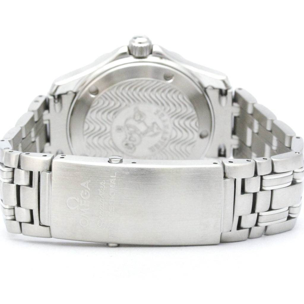 Pre-Owned OMEGA Seamaster Professional 300M Steel Mid Size Watch 2562.80 Polished