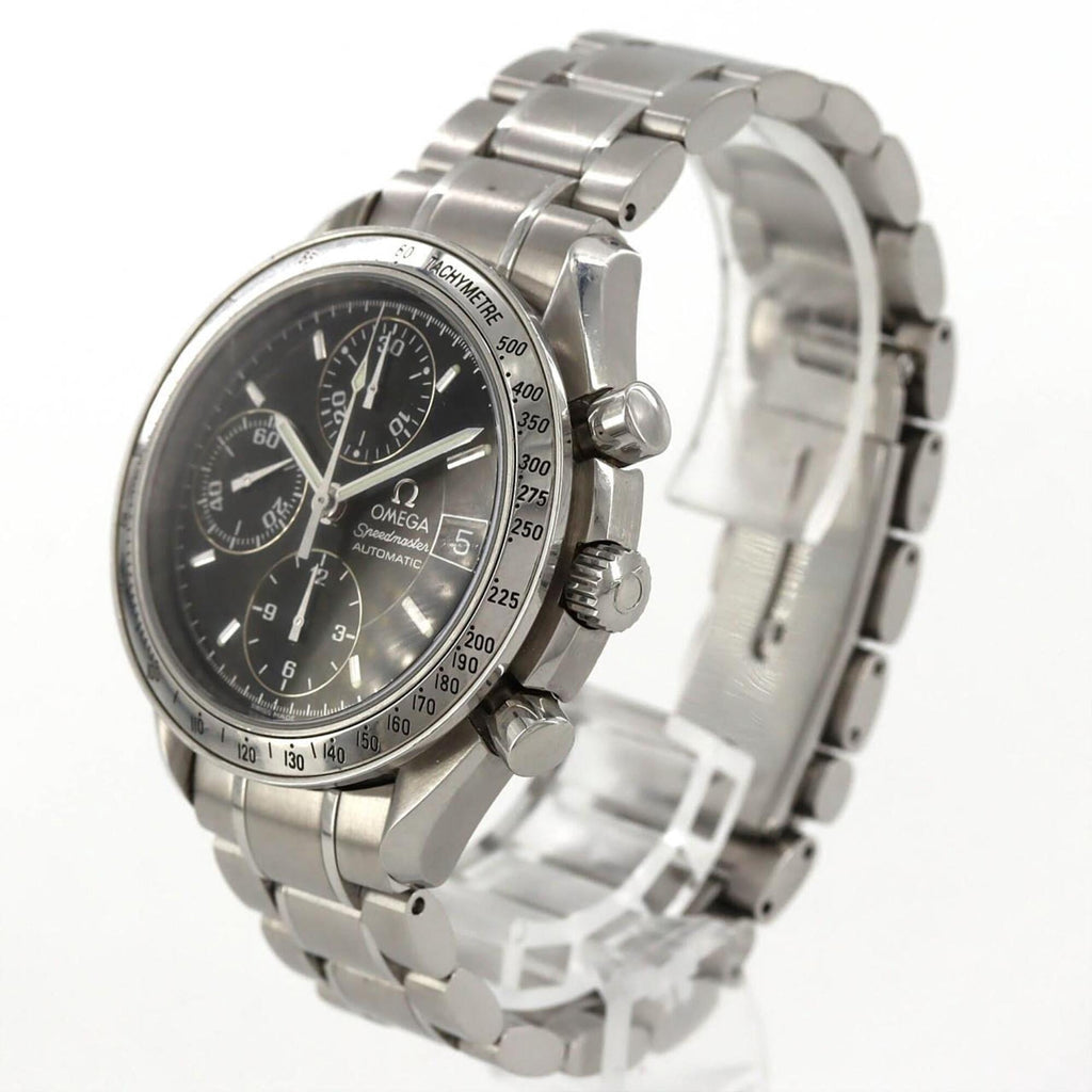 Pre-Owned Omega Speedmaster Date 3513.50 Stainless Steel Automatic Watch