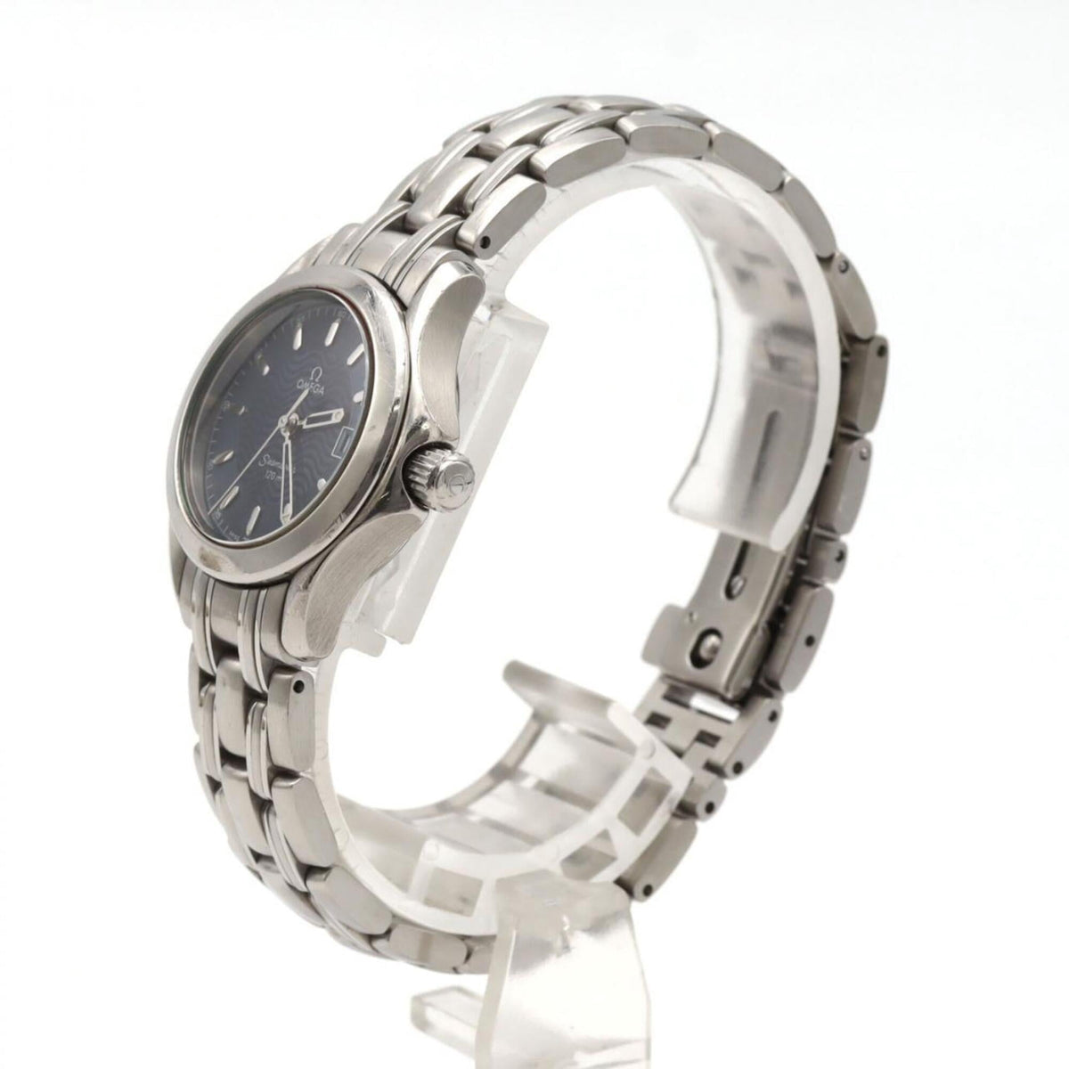 Pre-Owned Omega Seamaster 120 2581.81 Stainless Steel Quartz Watch