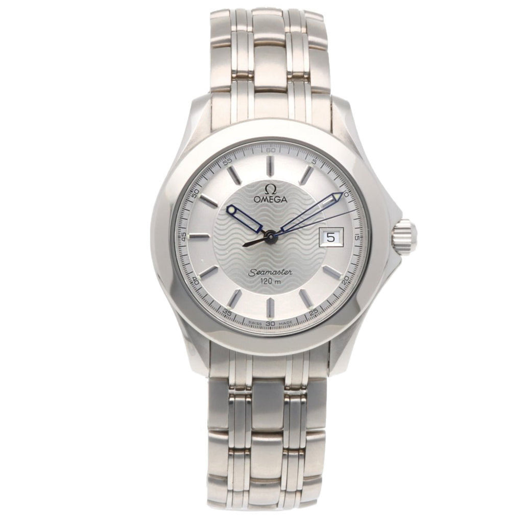 Pre-Owned Omega Seamaster Watch, Stainless Steel, Quartz, 25113100, 58051XXX, Men's, Used, 120M