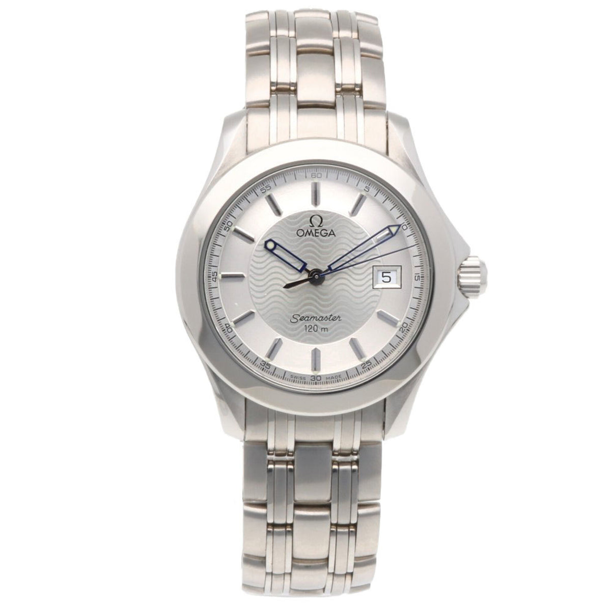 Pre-Owned Omega Seamaster Watch, Stainless Steel, Quartz, 25113100, 58051XXX, Men's, Used, 120M