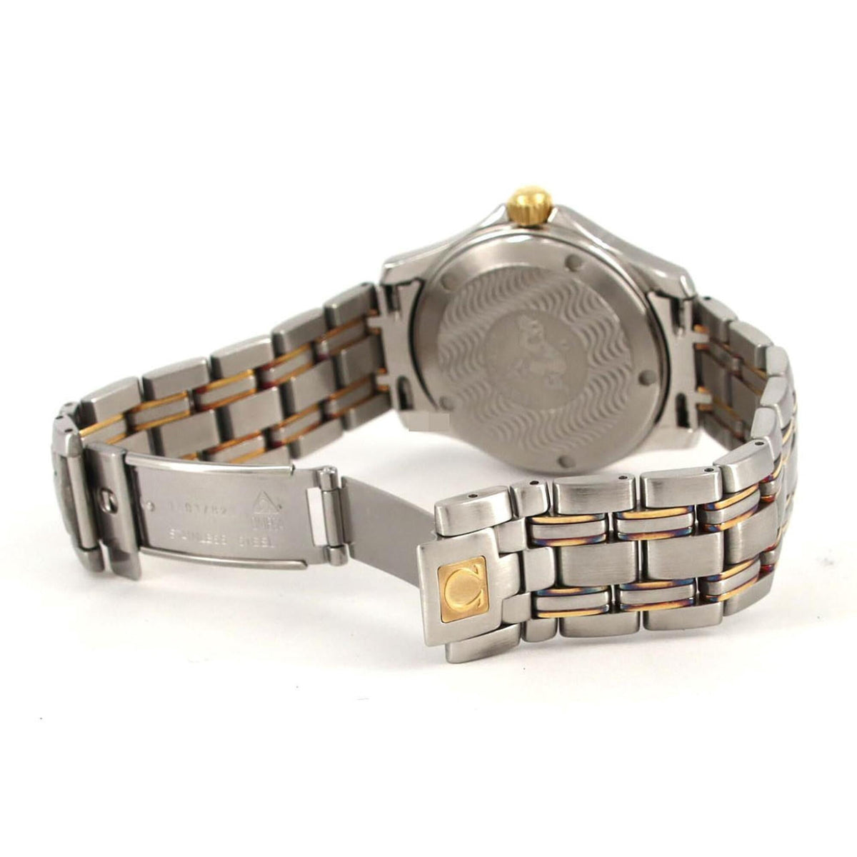 Pre-Owned Omega Seamaster 120 Two-Tone 2311.10 SSxYG Quartz Watch