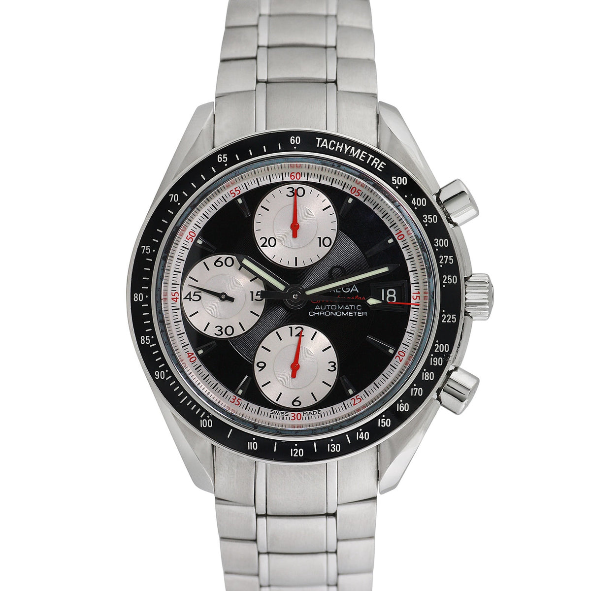 Pre-Owned Omega Men's Speedmaster 40mm Stainless Steel Wristwatch