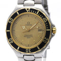 Pre-Owned OMEGA Seamaster Professional 18K Gold Steel Watch 396.1042 Polished