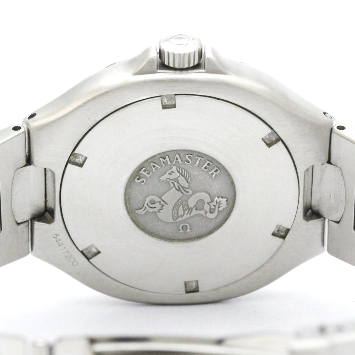Pre-Owned OMEGA Seamaster Professional 200M Quartz Mens Watch 2850.50 Polished