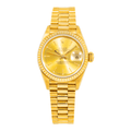 Pre-Owned Rolex Ladies 18K Yellow Gold Datejust 69178 with President Bracelet