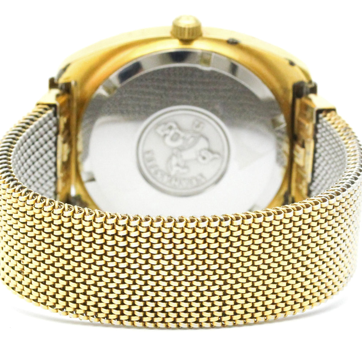 Pre-Owned OMEGA Seamaster Day Date Cal 752 Gold Plated Automatic Watch 166.064 Vintage