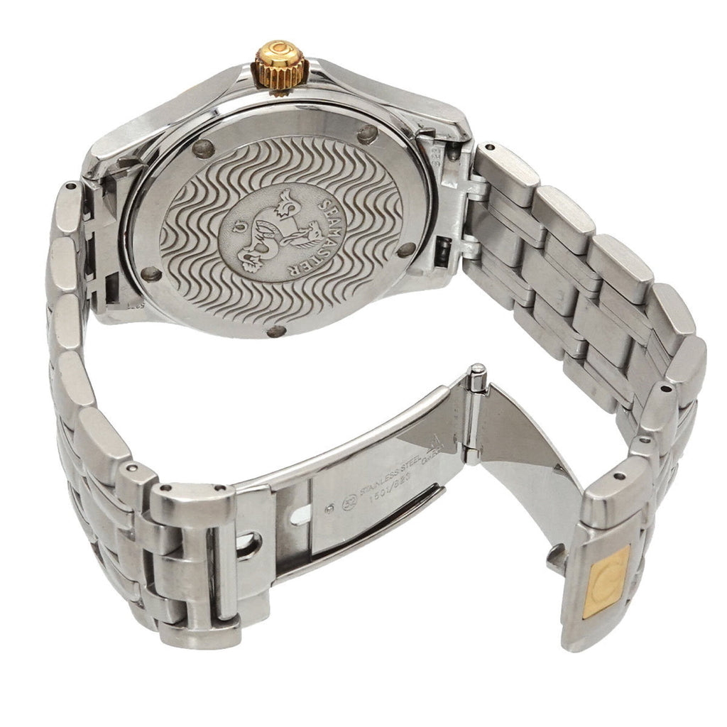 Pre-Owned Omega Seamaster 120 Two-Tone Men's Watch, Date, Gold (YG), Yellow Gold, Quartz Watch