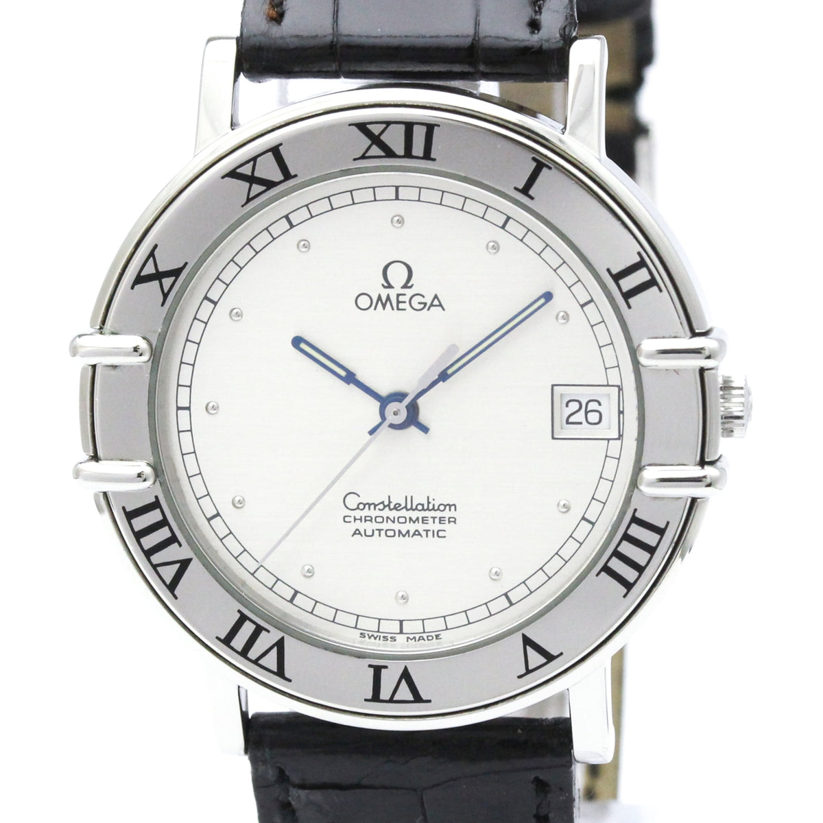 Pre-Owned OMEGA Constellation Automatic Sapphire Back Watch 368.1075 Polished