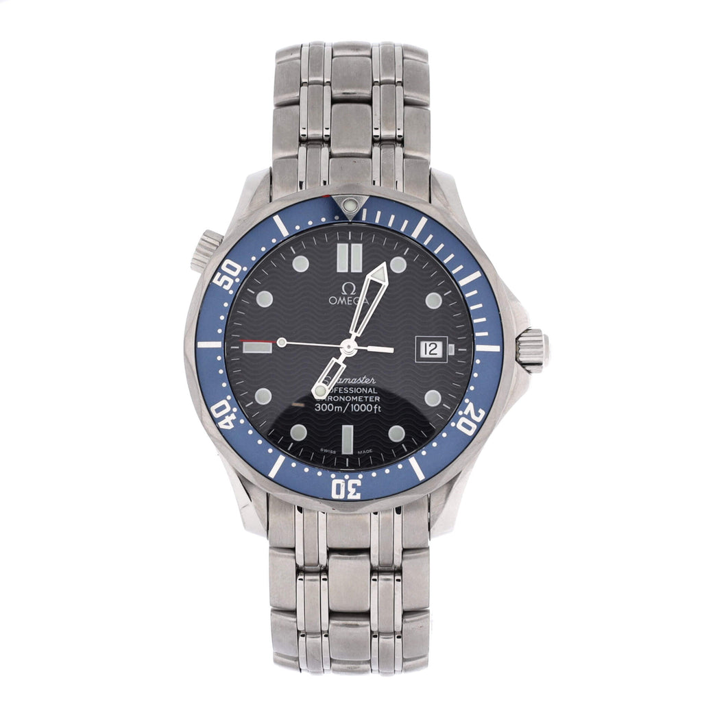 Pre-Owned Seamaster Professional Diver Chronometer 300M Automatic Watch Stainless Steel 41 By Rebag