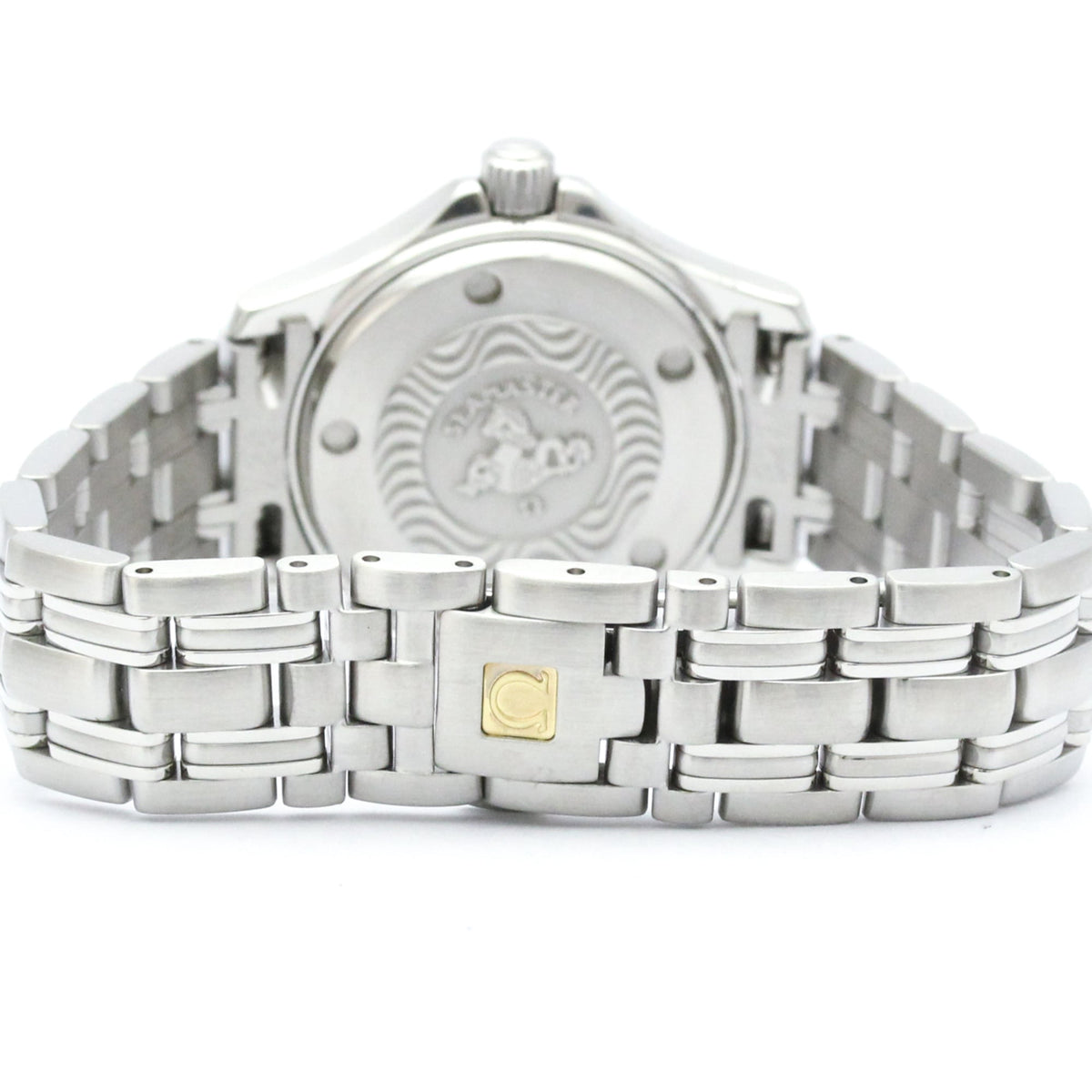Pre-Owned OMEGA Seamaster 120M Steel Quartz Ladies Watch 2581.83 Polished