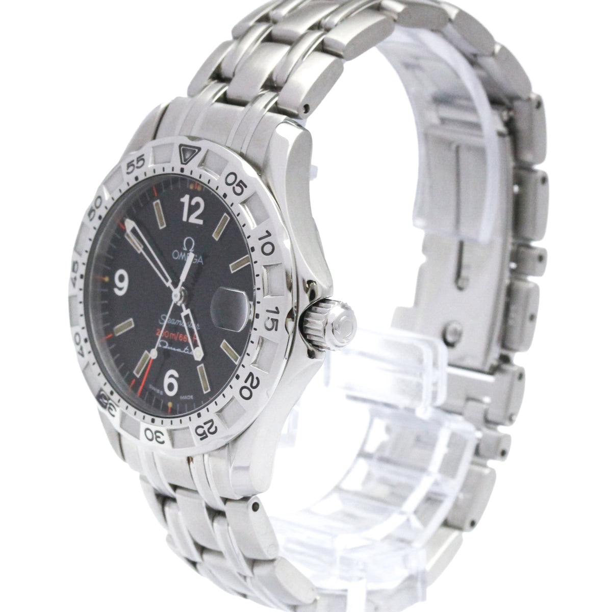 Pre-Owned OMEGA Seamaster 200M Omegamatic Auto Quartz Mens Watch 2514.50 Polished