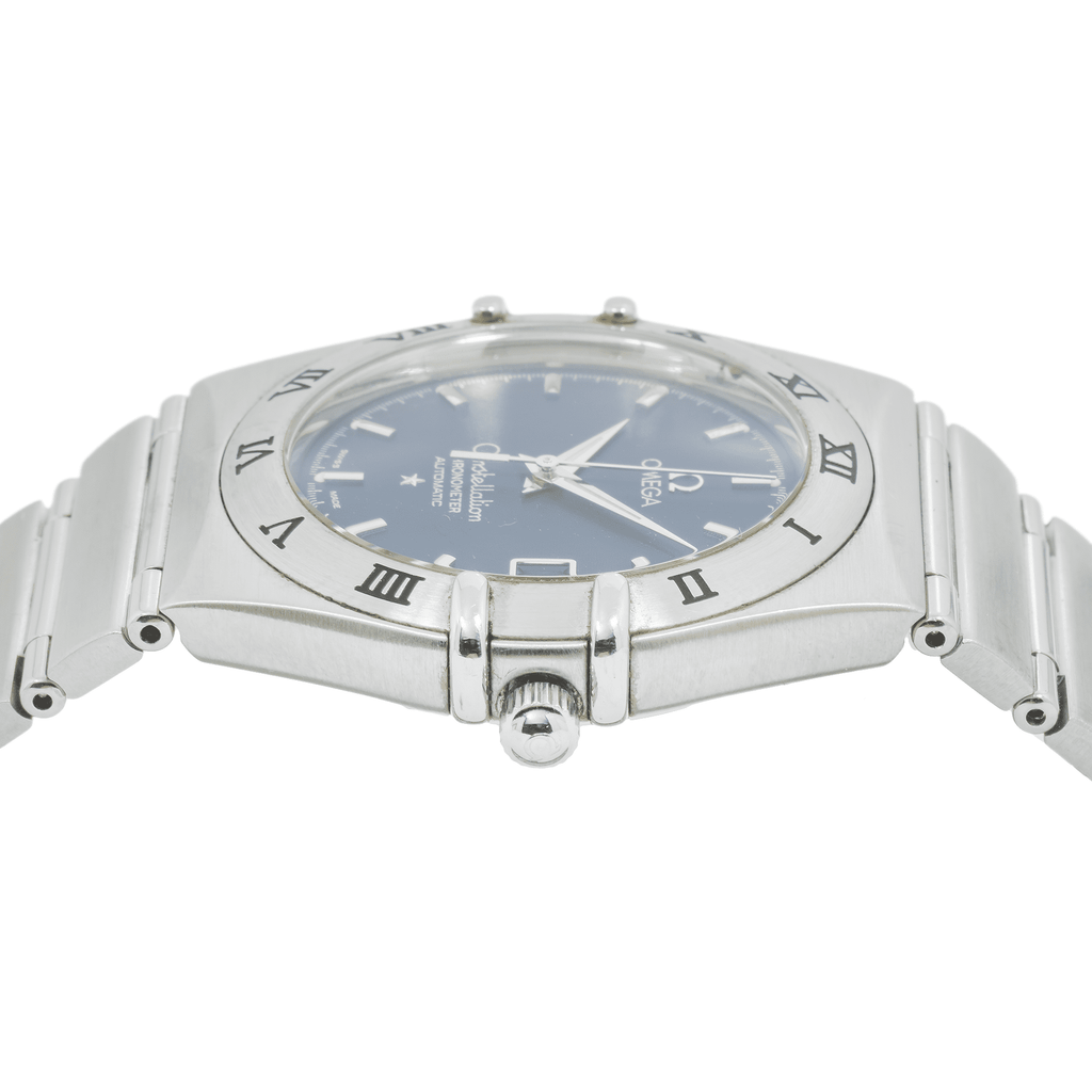 Pre-Owned Omega Stainless Steel Constellation Watch for Men
