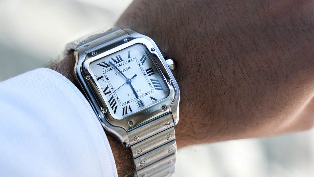 Pre-Owned Cartier Santos de Cartier â€“ Large Model