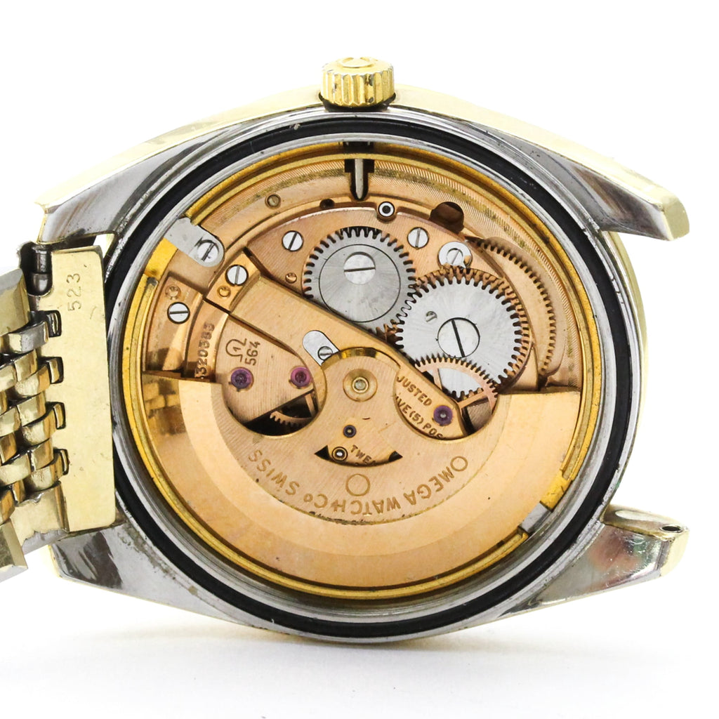 Pre-Owned OMEGA Seamaster Cal 564 Gold Plated Automatic Mens Watch 168.022 Vintage